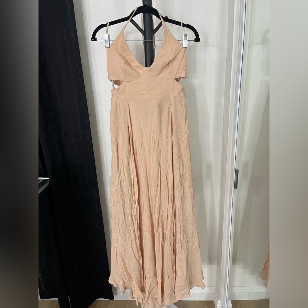 Rose maxi dress